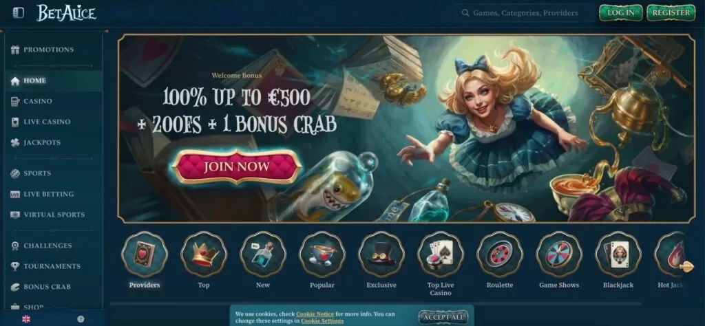 BetAlice Casino Casino